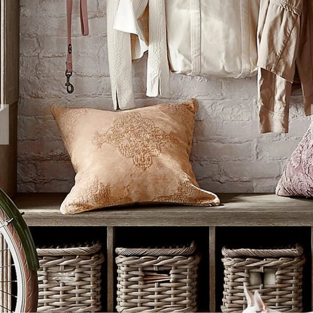 Pottery Barn Maddie Textured Pillow 22”